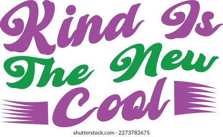 Retro Kindness T-shirt Design, Vector