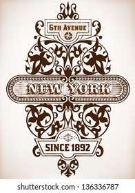 Retro label Retro label