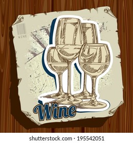 retro label