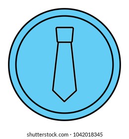 retro label fashion necktie for man
