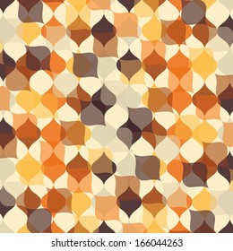 retro label over pattern background vector illustration