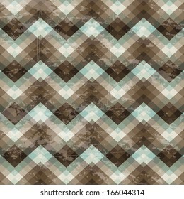 retro label over pattern background vector illustration