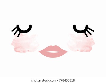 Retro lace invitation vector