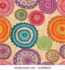 Retro lace seamless pattern