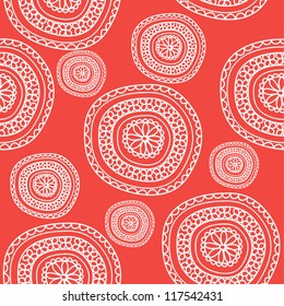 Retro lace seamless pattern