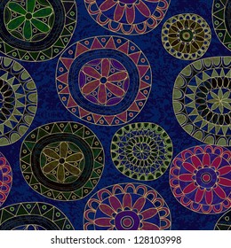 Retro lace seamless pattern
