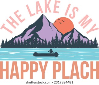 Pack de conception de la sublimation du lac Retro