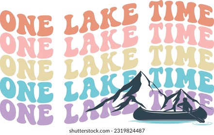 Pack de conception de la sublimation du lac Retro