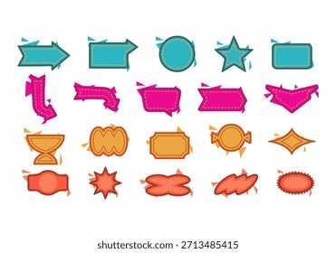 Retro Light Sign Element Icon