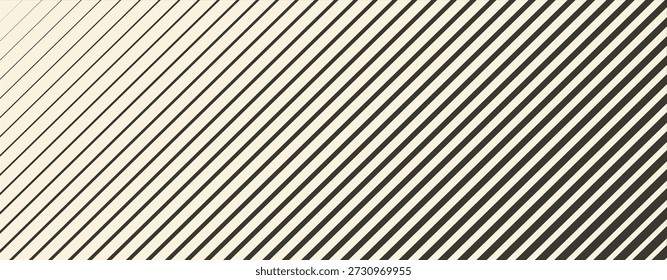 Textura de gradación de semitono lineal retro que se desvanece gruesa