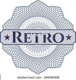 Retro linear rosette