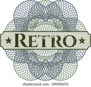 Retro linear rosette