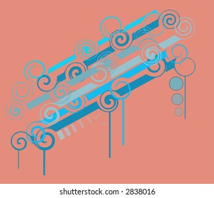 retro lines