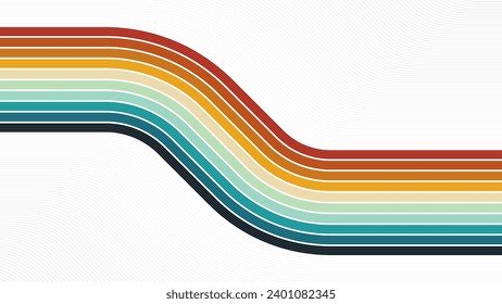 Retro Lines Background. Style Stripes Poster Wallpapers.