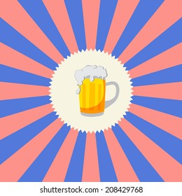 retro look beer