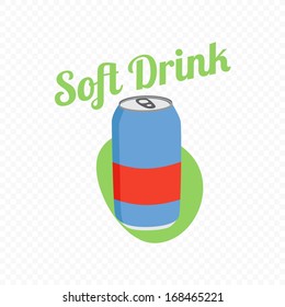 Retro Look Soft Drink
