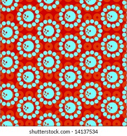 Retro looking Seamless Tile