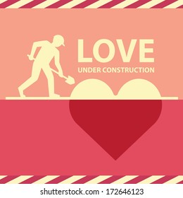 Retro love under construction,