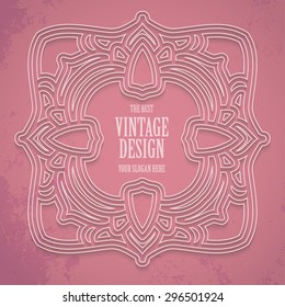 Retro luxury Logos template