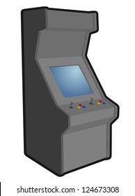 Retro machine video game