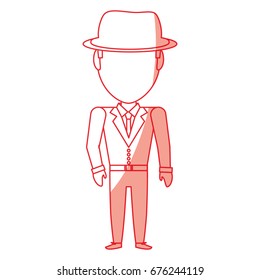Retro Man cartoon