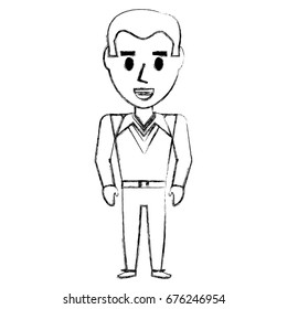 Retro Man cartoon