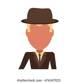 Retro Man cartoon