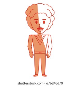 Retro Man cartoon