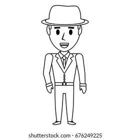 Retro Man cartoon