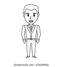 Retro Man cartoon