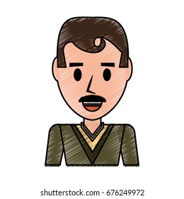 Retro Man cartoon