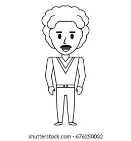 Retro Man cartoon