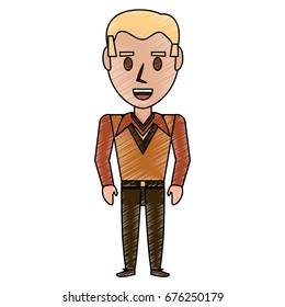 Retro Man cartoon