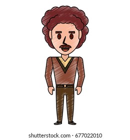 Retro Man cartoon
