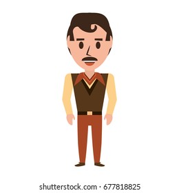 Retro Man cartoon