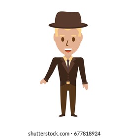 Retro Man cartoon