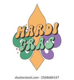 retro Mardi Gras design These quality files are perfect for a multitude of creative projects: T-shirts, cards, phone cases, bags, mugs, stickers, tumblers, and much more.