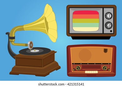 Retro media equipment