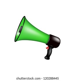 Retro megaphone
