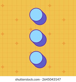 Bolha de fala de mênfis retrô. Falar texto de bolha, caixa de bate-papo, em estilo retrô com elemento de desenho em um plano de fundo de cor. Bloco de texto emoji adesivo no estilo balão de doodle