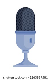 retro microphone audio device icon