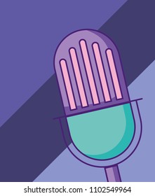 Retro microphone design