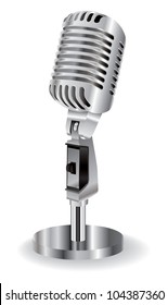 24,030 Old style microphone Images, Stock Photos & Vectors | Shutterstock