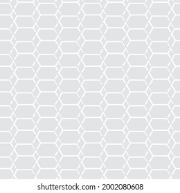 Retro mínimo formas orgánicas hexagonales diseño de patrones geométricos sin costura en vector 