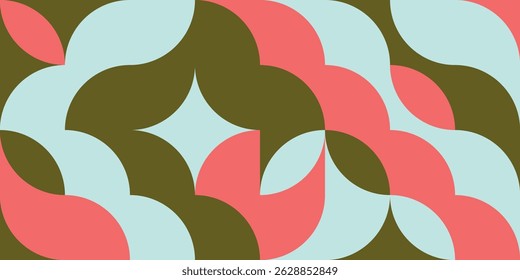 Composición minimalista retro con movimientos de humo o nubes en un ambiente floral