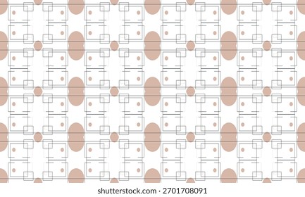 Fondo geométrico minimalista retro en rosa suave y gris