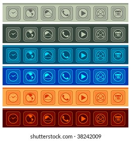 retro mobile phone icon