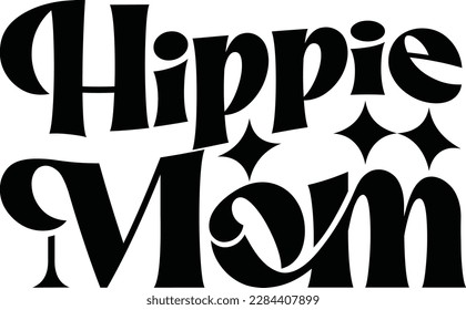 Retro Mom Life T-shirt Design, Vector