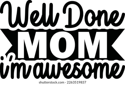 Retro  mom  svg t-shat design, 