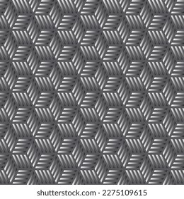 Diseño de patrones geométricos monocromos retro